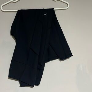 Fabletics 3/4 length black leggings, size small